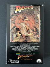 Vintage Raiders of the Lost Ark Betamax 1984 Paramount Home Video Beta Tape Rare