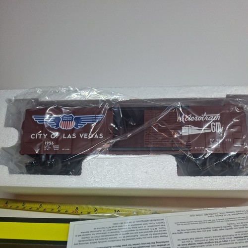 MTH #30-74822 " UNION PACIFIC BOX CAR" LOTE #1956 ciudad de las vegas nuevo en caja | Zustand: New