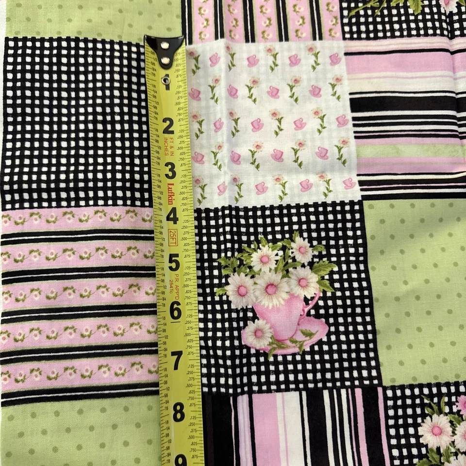 Love Me Love Me Not Northcott 面料 Ro Gregg 绗缝小屋核心 1 码 — 第 3/4 张图片