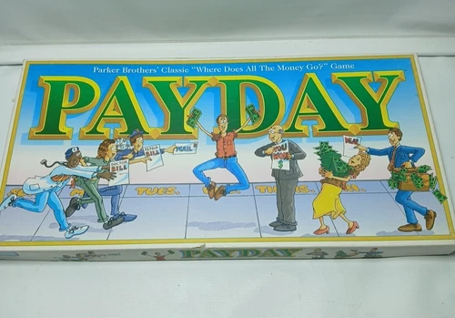 VINTAGE Payday Board Game COMPLETE Parker Brothers 1994, Vwry Good Condition!