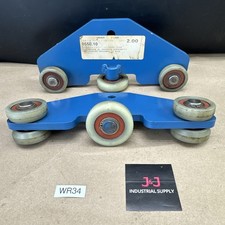 (2) Gorbel S500 Endtruck Support Weldment / Carrier Trucks - PREOWNED SURPLUS