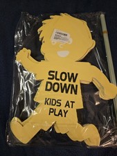6 Pack of Slow Down Kids At Play Signs
