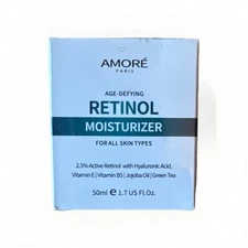Amore' Paris Age Defying Retinol Face  Moisturizer 1.7 FL Oz