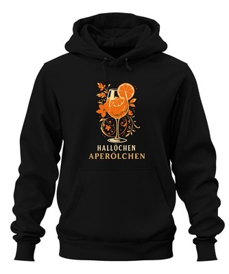Hallöchen Aperölchen Aperol Spritz Sommerdrink Orange Cocktail Unisex Hoodie Kap