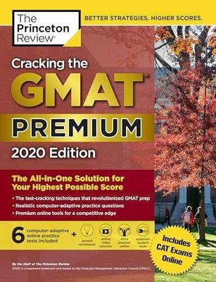 Cracking the GMAT Premium - Paperback, by The Princeton Review - Very Good c