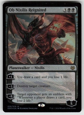 Ob Nixilis Reignited 36 Duel Decks: Nissa vs. Ob Nixilis Magic Foil NM