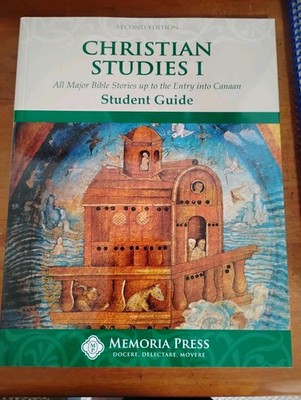 Memoria Press - Christian Studies I Student Guide  *2nd Edition* 3rd Grade 