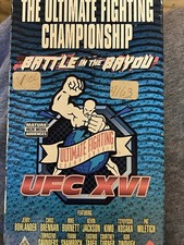 UFC XVI BATTLE IN THE BAYOU THE ULTIMATE FIGHTING CHAMPIONSHIP VINTAGE 1998 VHS