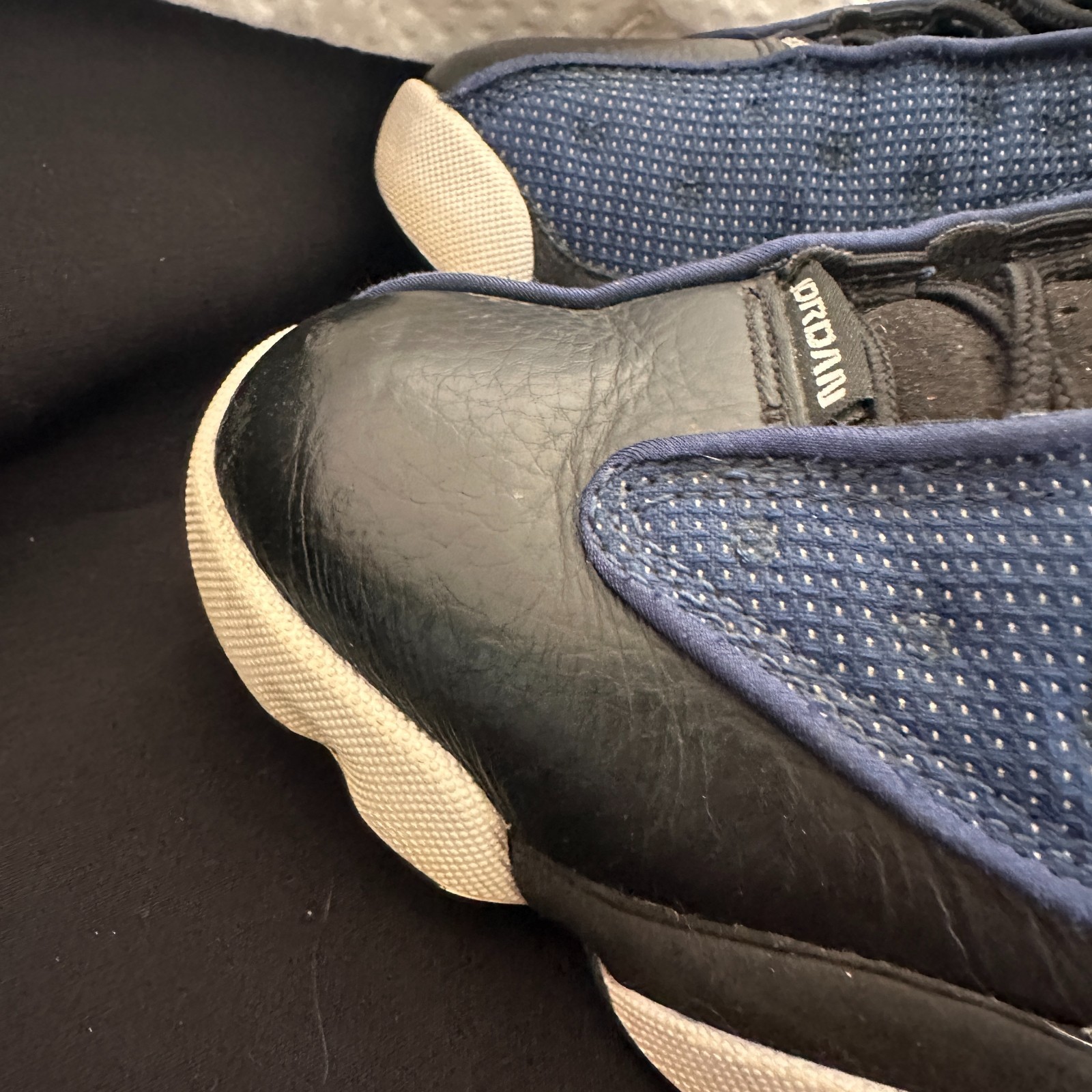 Air Jordan 13 Retro Brave Blue 2022 Navy Black DJ5982-400 Size 9.5 Men's thumbnail 13