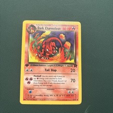 Dark Charmeleon #32/82 Team Rocket 1st Edition Pokemon Card LP -