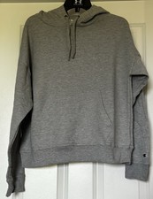 Champion Women s MD Gray Pullover Hoodie with Kangaroo Pocket