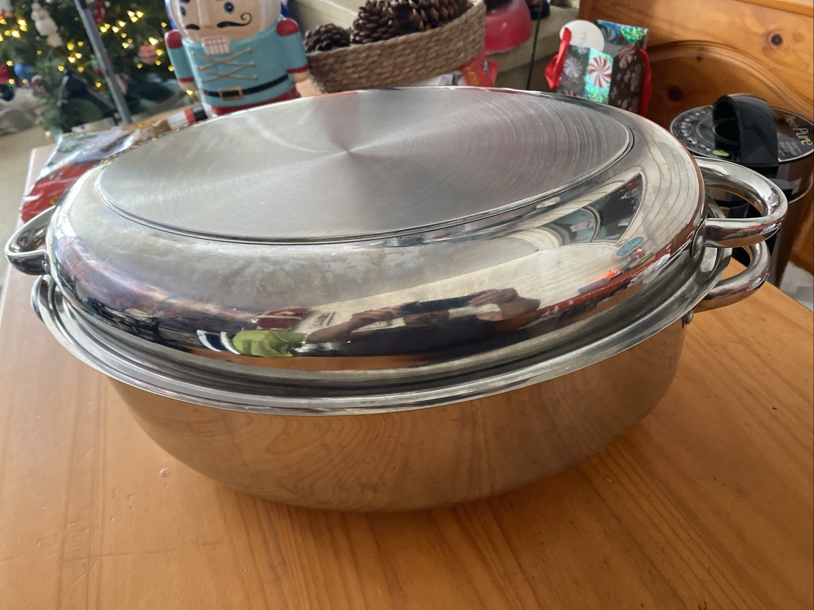 Precise-Heat Multi-Use Baking and Roasting Pan waterless greaseless t304
Opens in a new window or ta