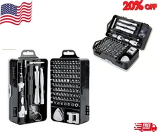 115 in 1 Precision Screwdriver Set Acssart Magnetic Bit Computer Repair Tool Kit