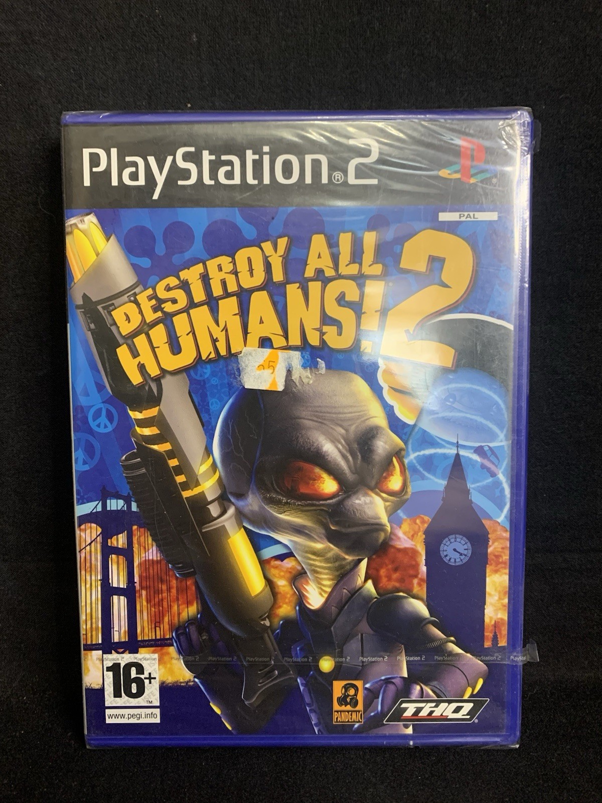 DESTROY ALL HUMANS 2 - SONY PS2 - VIDEOGIOCO NUOVO SIGILLATO - NEW SEALED PAL