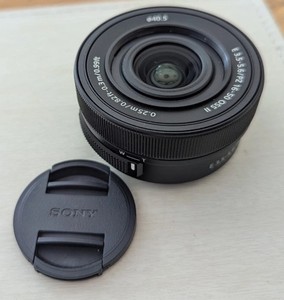 Sony 16-50mm f/3.5-5.6 OSS mark II, APS-C Pancake Lens, E-Mount, PZ, Power Zoom