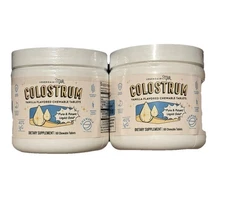 2x Legendairy Milk Colostrum Supplement Chewable Tablet Vanilla Flavored 60 Ct