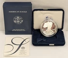 2005 W Proof American Silver Eagle - With Box & CoA