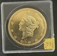 Liberty Head America’s Beautiful Coin Gold 24KT $1 1849 TYPE 1 - #9 1/100 PROOF
