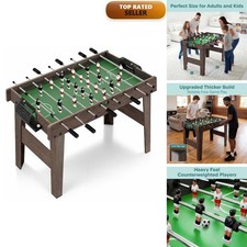 SereneLife Competition Foosball Table Full Size 48in Portable Soccer Ball