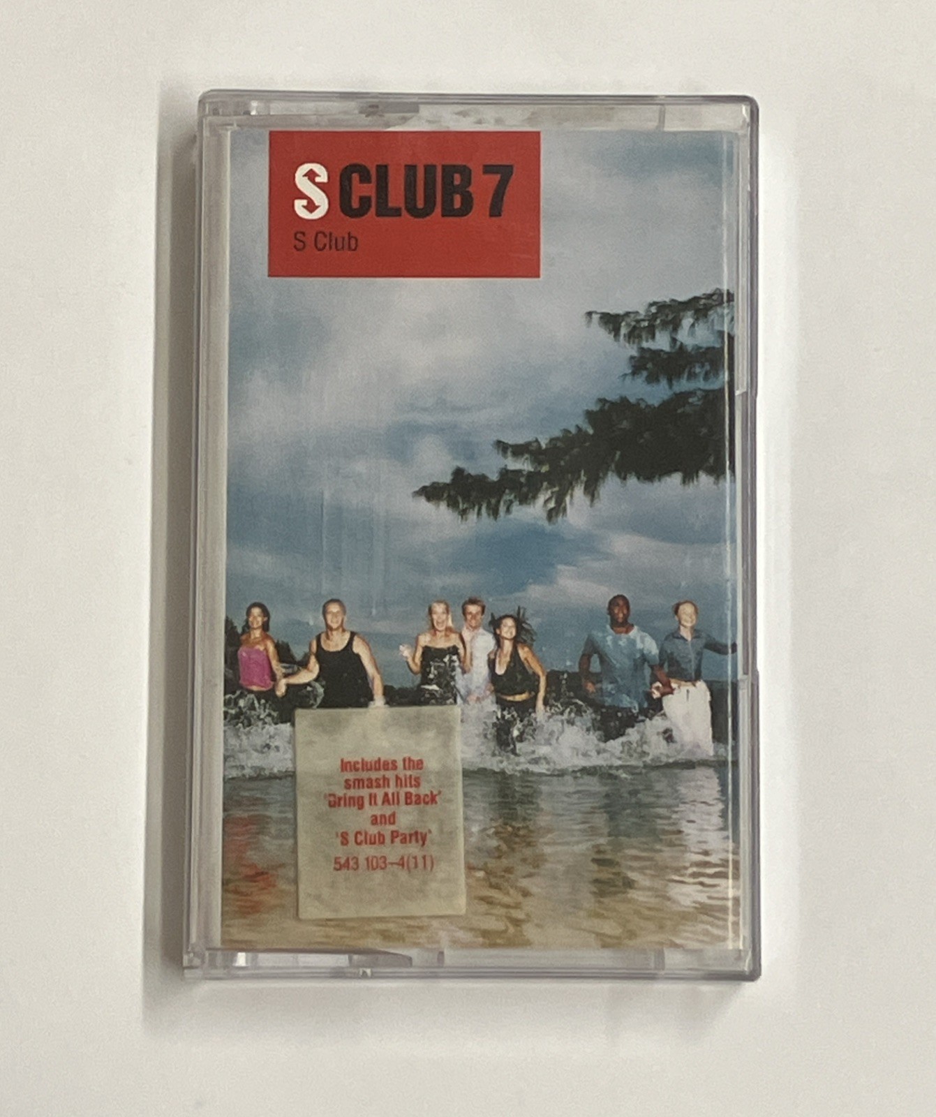 S Club 7 - S Club - Polydor Cassette Album 1999 UK VGC