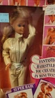 Vintage 80s Super Hair Barbie Hairstyle NIB 1986 Doll Accessories White Jumpsuit