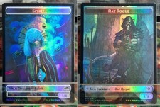 Spirit / Rat Rogue - Token / Foil - Kamigawa: Neon-Dynastie: Extras - EN/NM