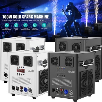 Cold Spark Machine 700W Stage Effect DMX Firework DJ Event Party Wedding