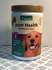 NaturVet, Glucosamine DS Plus, Moderate Care, Level 2, 120 Soft Chews, 10.1 oz