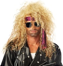 Wig Medieval Men Heavy Rocker 70544 Halloween