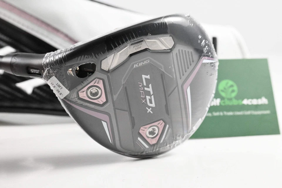 Left Hand Cobra King LTDx Max #5 Wood / 18.5 Degree/ Ladies Flex Helium NanoCore - Image 2 of 4