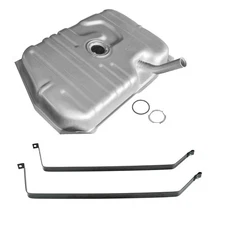 Fuel Gas Tank 17 Gallon w/ Strap Set for Oldsmobile Cutlass & Supreme RWD