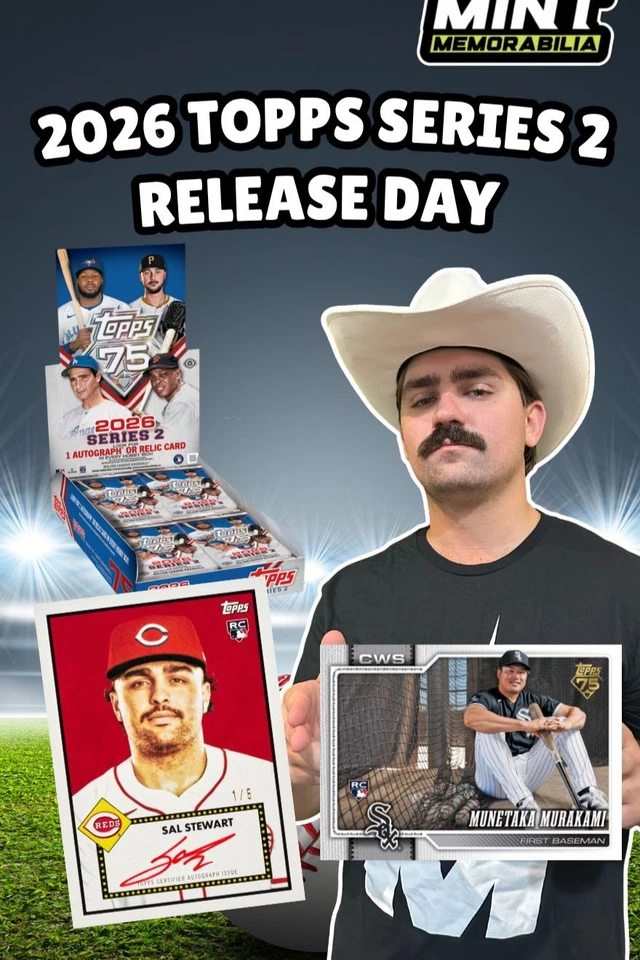 2026 TOPPS SERIES 2 RELEASE DAY W/ IGOR