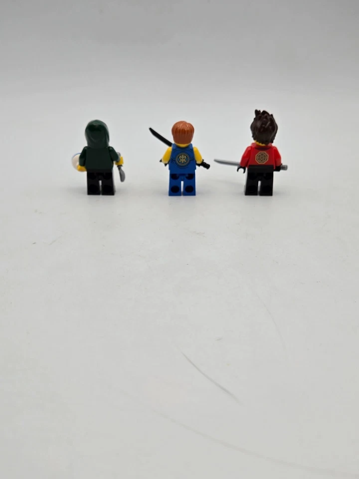LEGO Ninjago - Minifigura Ninja Jay Kai Lote x3 71019 Serie de Películas Lloyd Garmadon Foto 3 de 4
