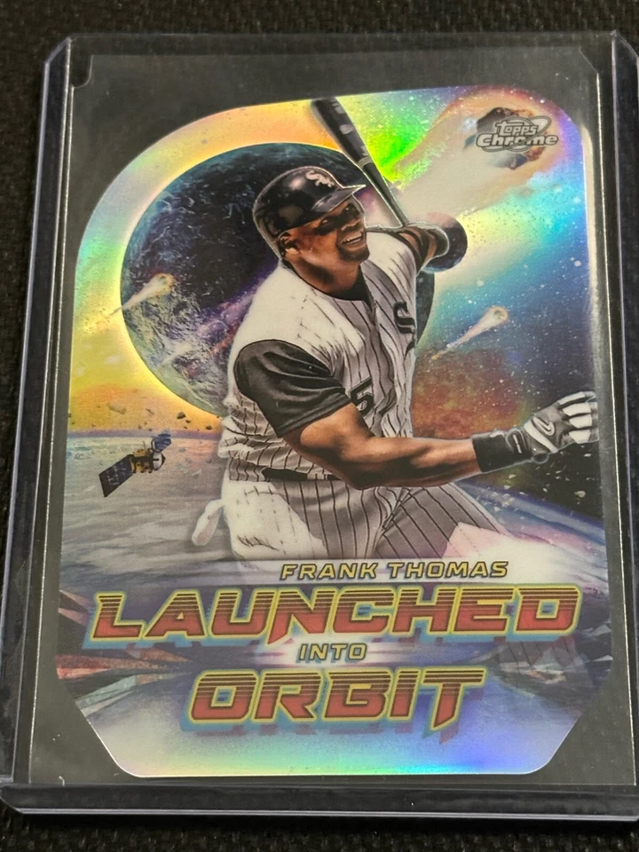 2023 Topps Cosmic Chrome FRANK THOMAS Launched Into Orbit LIO-16 - Image 3 of 3