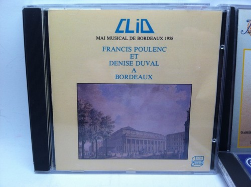 Melodies Francaises - French Songs CD Lot : Poulenc Berlioz Faure Milhaud Bizet - Picture 16 of 24