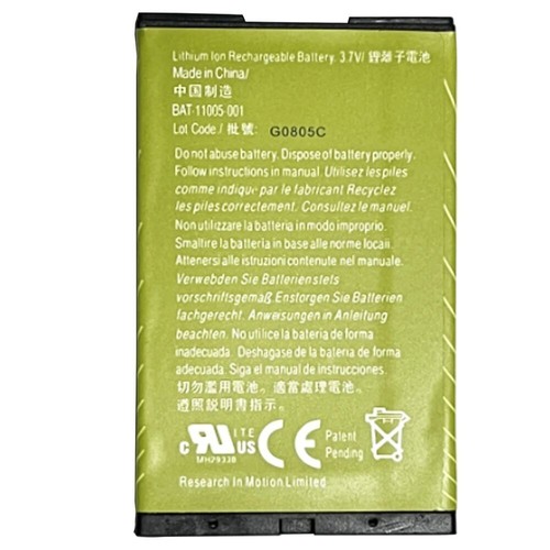 For Blackberry C-X2 BAT11005001 Battery 8000 8810 8820 8830 1400mAh P/N C-X2 - Picture 2 of 4