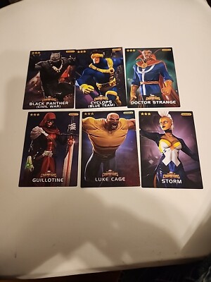 11 MARVEL CONTEST OF CHAMPIONS Arcade Game Series 2 Cards Dave & Busters