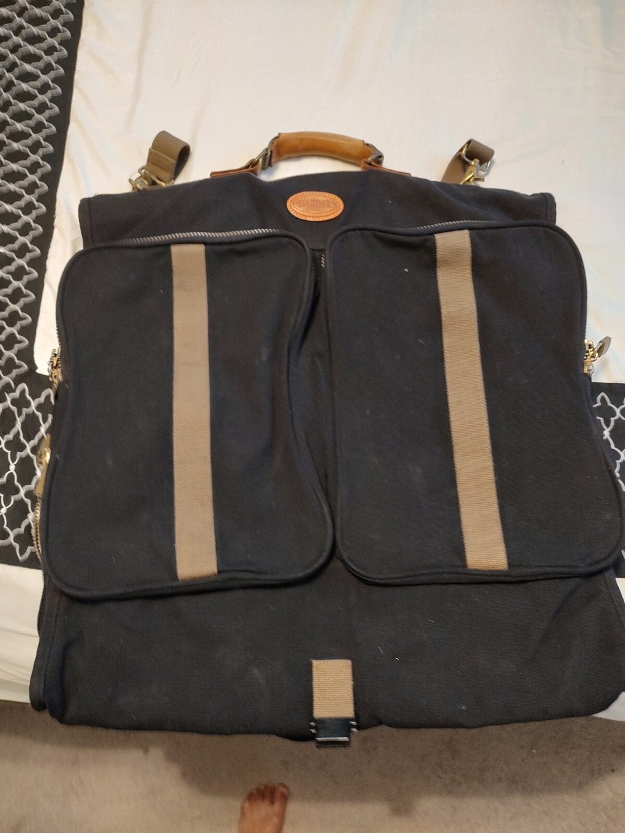 【希少】【TUMI/ヴィンテージガーメントバッグ】【1991年初期USA製】 Dakota By Tumi Vintage Black 20