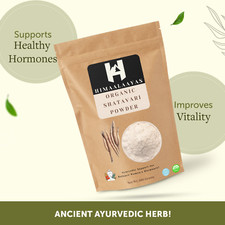 Himaalaayas 100% Bio & Natural Shatavari Powder Balance Womens Hormones 100g