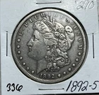 1892-S  Morgan Dollar XF  Start Below Bid -336