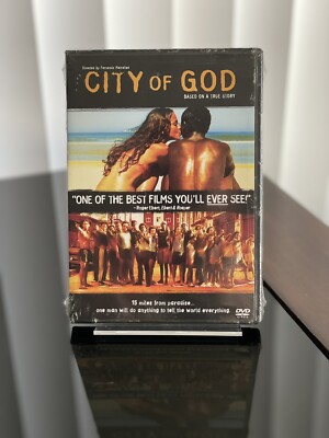 Sealed! CITY OF GOD dvd (2002) Portuguese Rio De Janiero Alexandre Rodrigues
