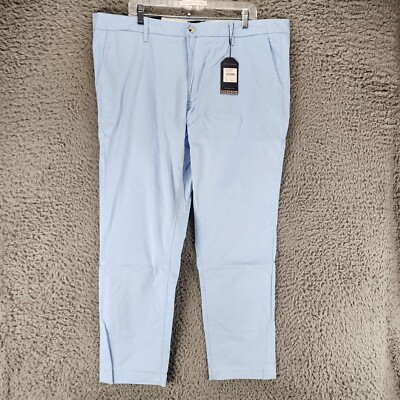 Ben Sherman Pants Mens 40x32 Blue Stretch Mid Rise Slim Fit *NWT*