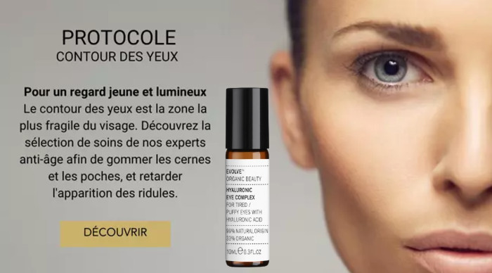 Contour des yeux gel anti-poches efficace pour éliminer les ridules et poches