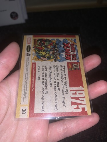 Rittenhouse / Marvel Comics 70th Anniversary "1975" #38 Trading Card - Picture 5 of 6