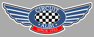  CIRCUIT ALBI Laminated Vinyl Sticker