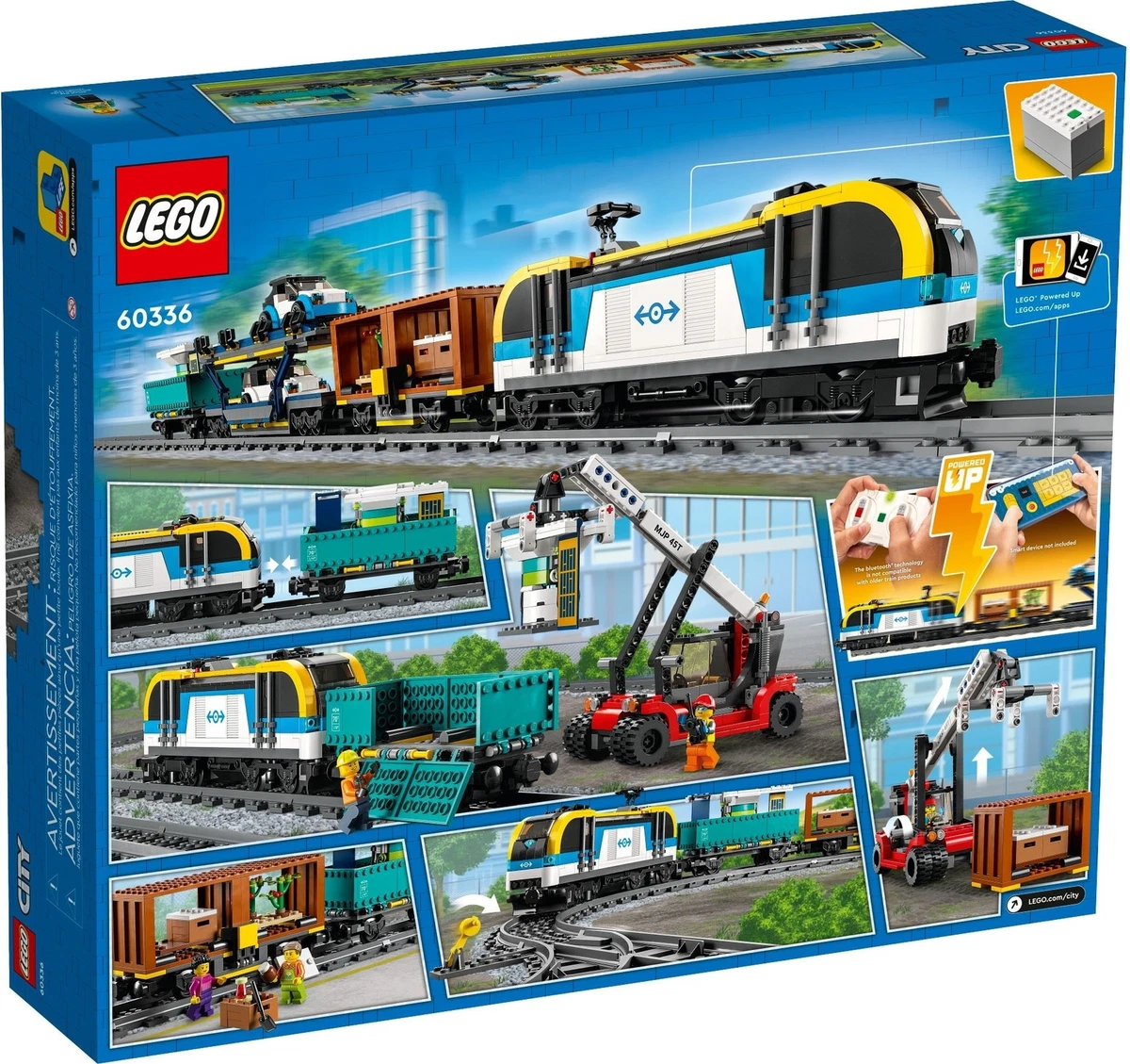 100%Original]Lego 60336 City Freight Train