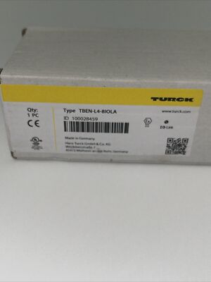 Turck TBEN-L4-8IOL Multiprotocol I/O Module - Factory Sealed