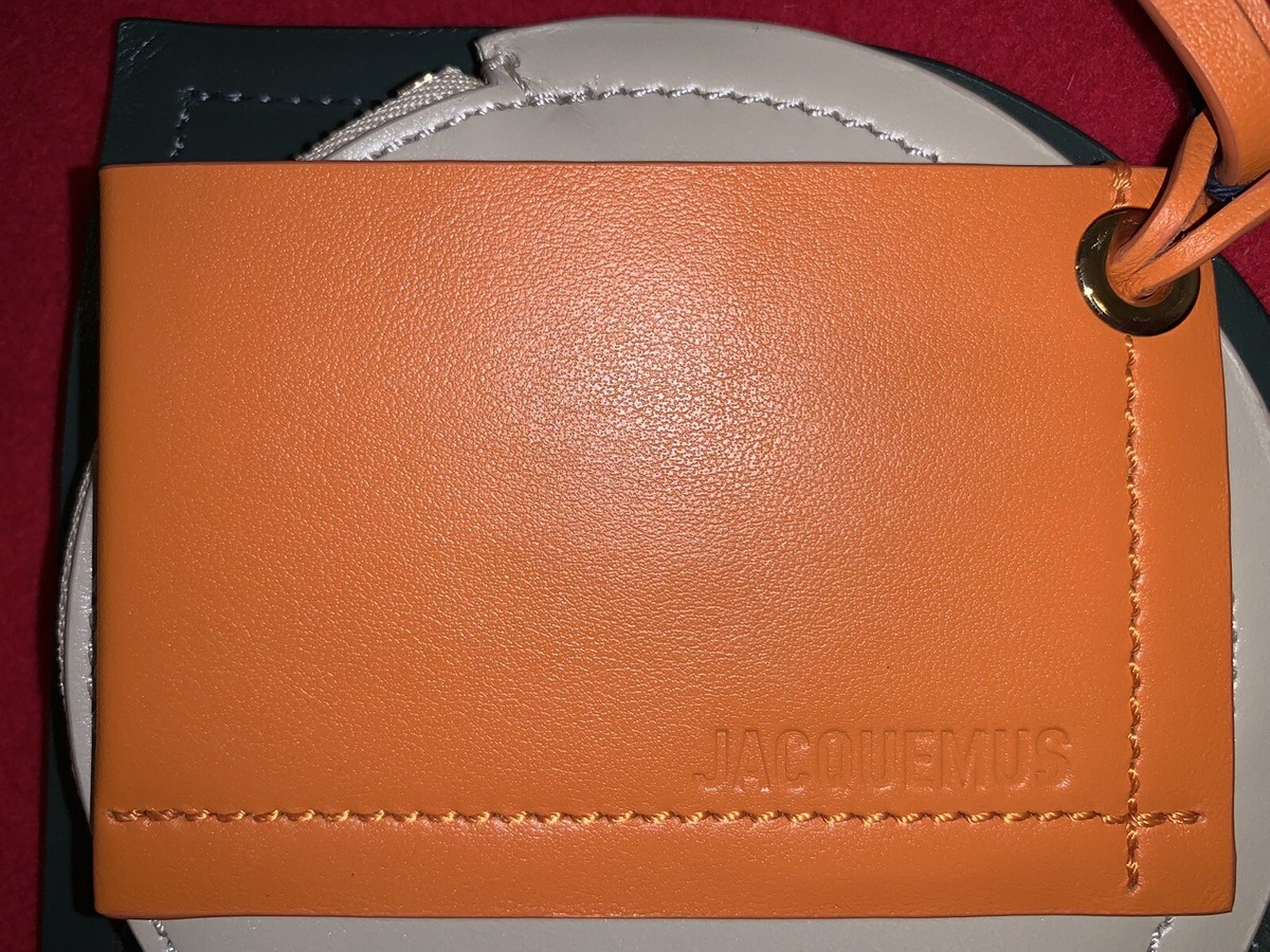 Jacquemus LE PORTE ROND Trio Colorblock Card Holder/Wristlet