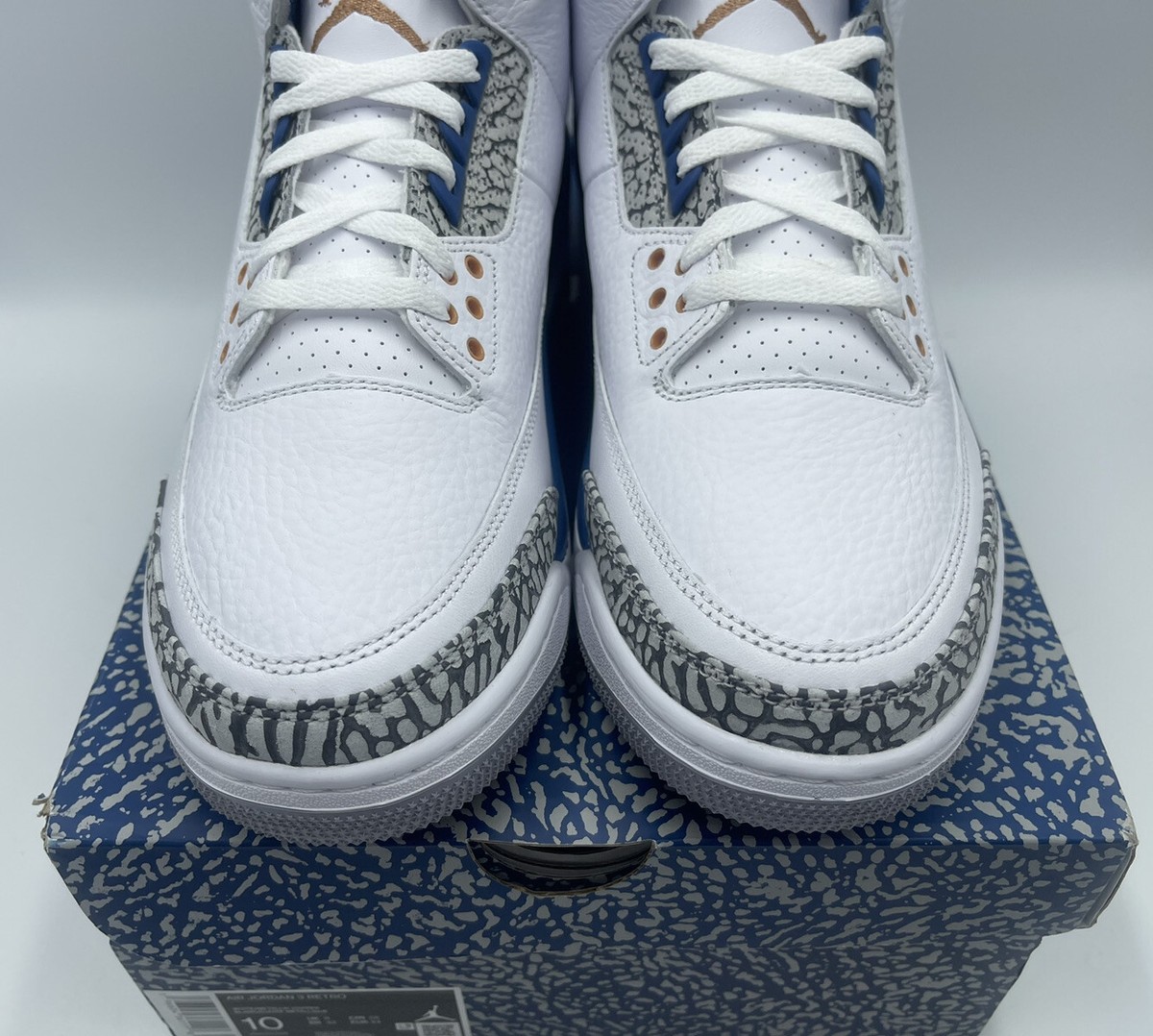 New Air Jordan 3 Washington Wizards 2023 Size 10 Rare Retro New Air Jordan 3 Washington Wizards 2023 Size 10 Rare Retro