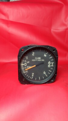AERO-MACH INSTRUMENT RATE OF CLIMB INDICATOR 6000FPM | eBay